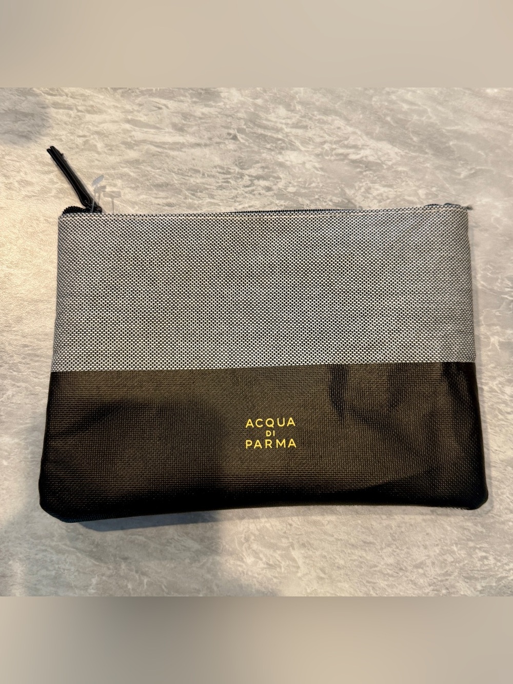 Air Canada Business Class Acqua Di Parma Amenity Kit (empty) Gray Black